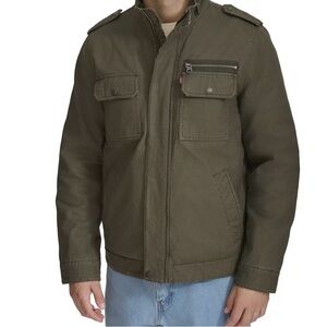 Levi’s men’s washed canvas duck cloth jacket